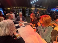 La consejera de Empresa, Empleo y Economía Social, Marisa López Aragón, mantiene un encuentro con el director Ejecutivo de Crecimiento y Competitividad...