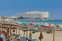 Imagen de un hotel en La Manga.