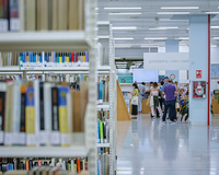 Una imagen de la Biblioteca de la Regi&oacute;n de Murcia.