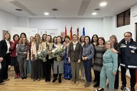 La consejera de Pol&iacute;tica Social, Familias e Igualdad, Conchita Ruiz, durante un acto de reconocimiento a los trabajadores sociales en Murcia
