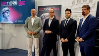 Un momento de la presentaci&oacute;n de la jornada 'DiaTic 26', organizada con motivo del D&iacute;a de las Tecnolog&iacute;as de la Informaci&oacute;n y la Comunicaci&oacute;n