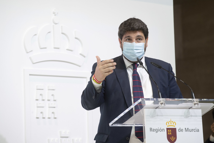 Fernando López Miras presenta en Feria Internacional de Turismo la nueva campaña de promoción de la Región de Murcia para este verano/2