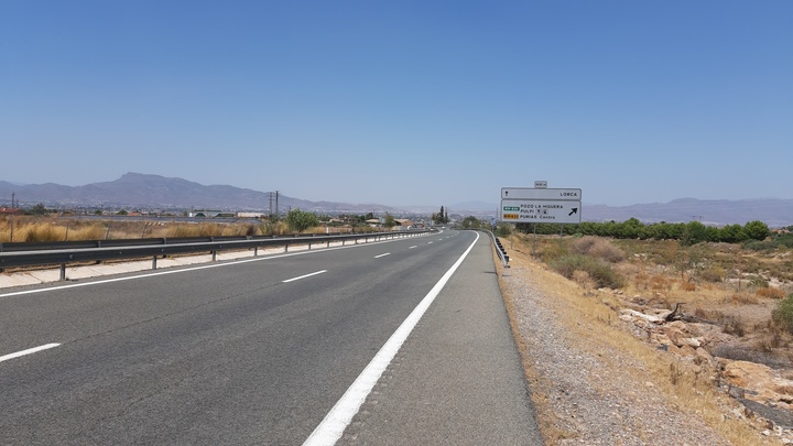 Imágenes actuales de la carreteras RM-11 y RM-D12 en las que se realizarán obras de mejora en los próximos meses