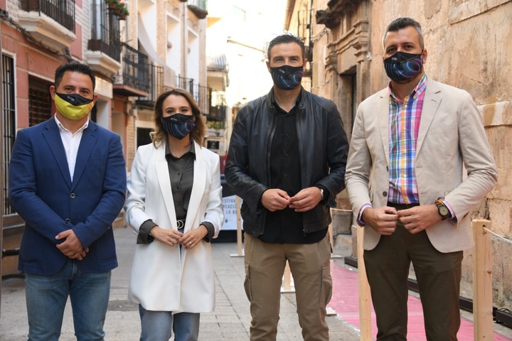 Presentación de la muestra de proyectos de EstrenArte en Caravaca de la Cruz