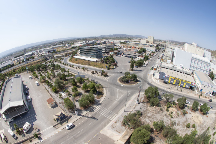 Imagen del pol&iacute;gono Saprelorca, participado por el Instituto de Fomento, que se ampliar&aacute; con nuevas obras de urbanizaci&oacute;n