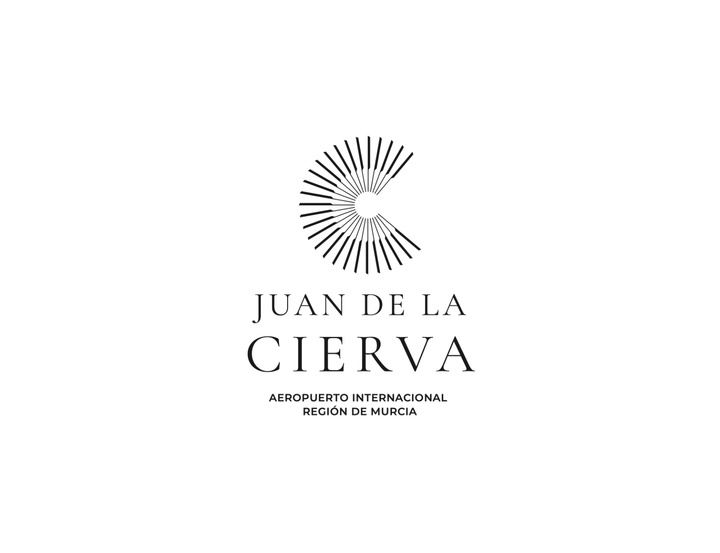 Imagen corporativa del aeropuerto Juan de la Cierva