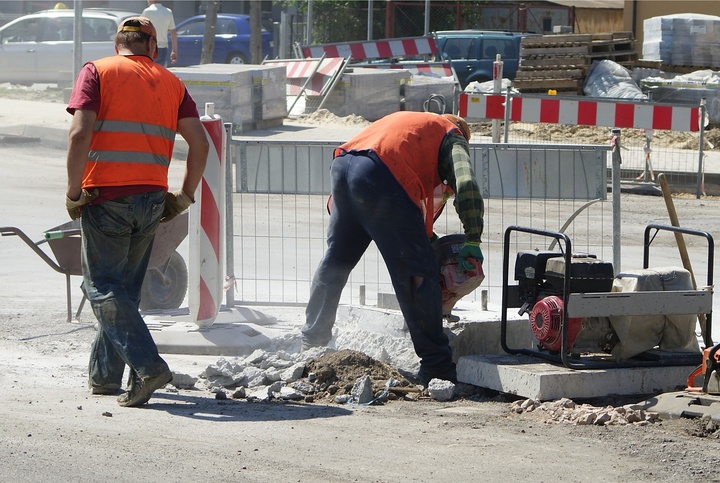 Imagen de obras realizadas gracias a la convocatoria de Empleo Público Local.