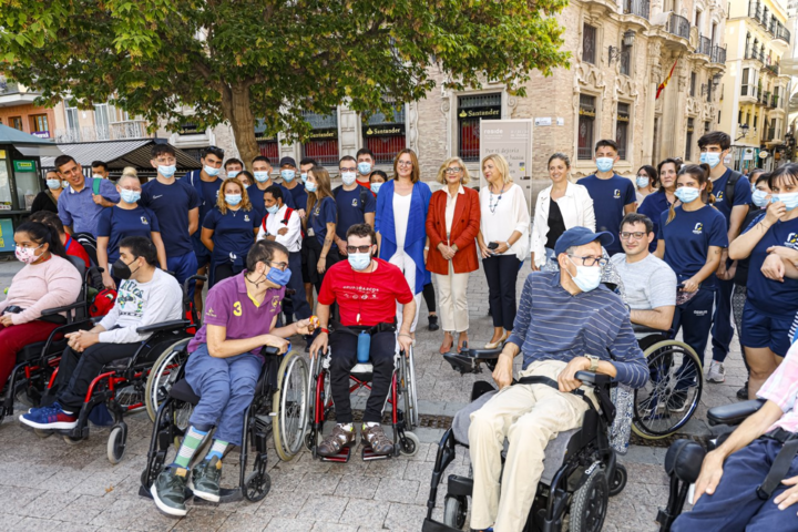 Isabel Franco participa en la lectura del Manifiesto del Día Mundial de las Personas con Parálisis Cerebral