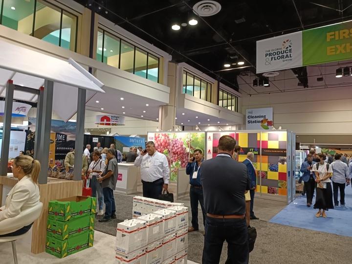 Empresas productoras de uvas de mesa de la Región participaron en la feria PMA Fresh Summit 2022, en Orlando (Florida), con el apoyo del INFO (2)