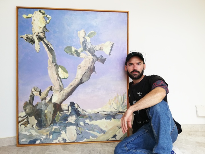 El proyecto 'Paleras', del artista Carlos Cotes, se podrá visitar en  el centro social 'La Daya' de Albudeite a partir de mañana.