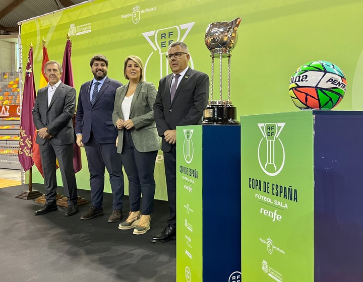 Presentación de la Copa de España de fútbol sala