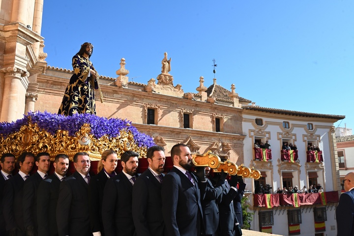 López Miras participa en los diferentes actos organizados con motivo del VI Encuentro Nacional de Hermandades Cristianas vinculadas a la Legión, así como en el homenaje a los caídos de la Legión Española.