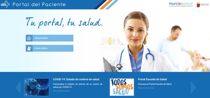 A través del Portal del Paciente se pueden realizar trámites sanitarios de forma rápida y sencilla.