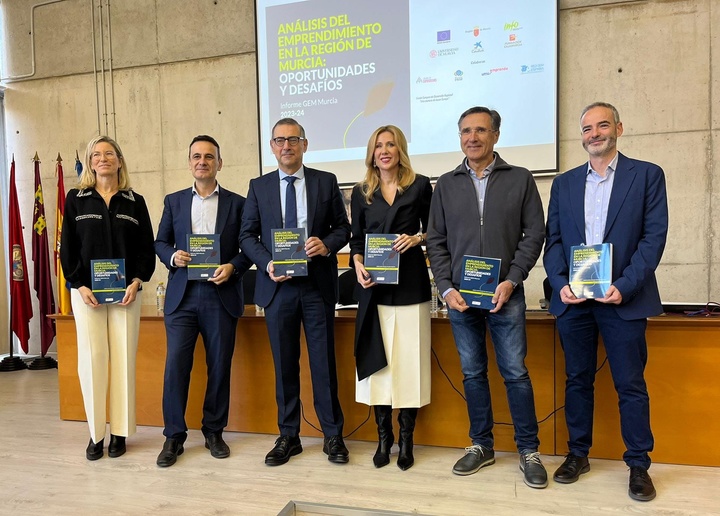 El Informe GEM señala que la actividad emprendedora aumenta un 20 por ciento en la Región de Murcia