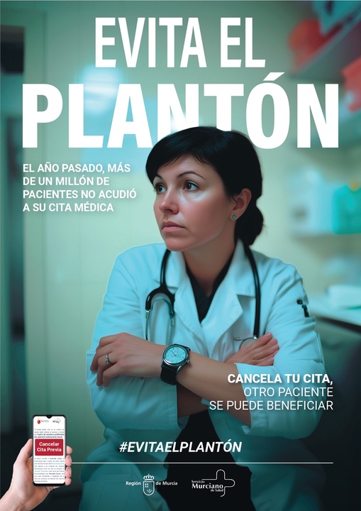 Campaña 'Evita el plantón' - doctora