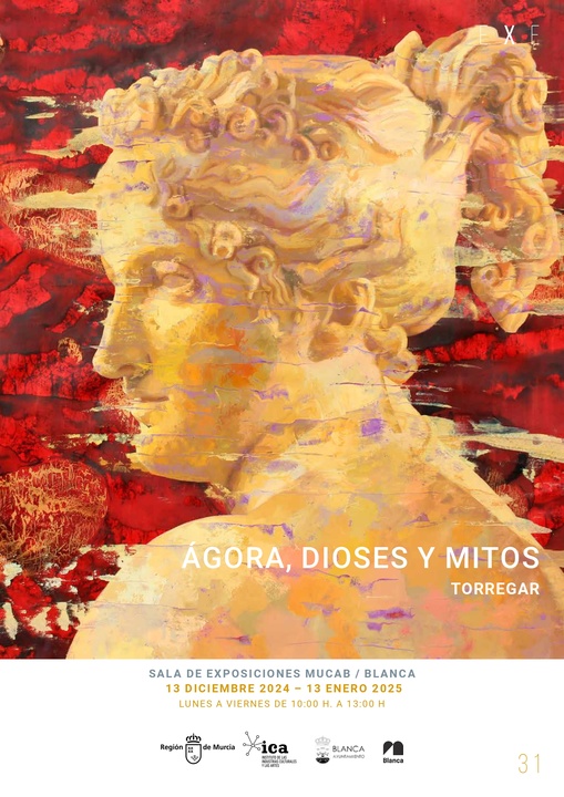 Póster de la muestra de Torregar en Blanca