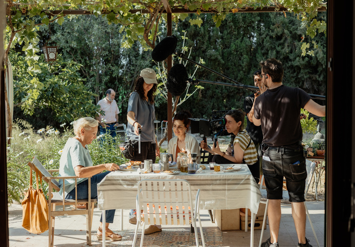 Imagen del rodaje de la película 'Sorda'.