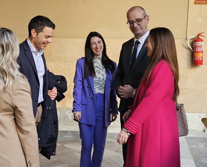 El consejero de Educación y Formación Profesional, Víctor Marín, participa en la inauguración de las III Olimpiadas Europeas, dirigidas a estudiantes