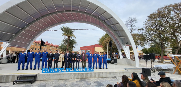 El consejero Juan Mar&iacute;a V&aacute;zquez destaca que el remodelado parque Pr&iacute;ncipe de Asturias de San Javier&nbsp;"es un ejemplo de c&oacute;mo integrar sostenibilidad, entretenimiento y homenaje a su tradici&oacute;n aeron&aacute;utica" (1)