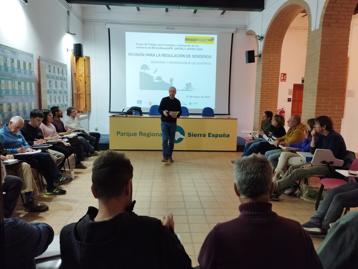 Grupo de trabajo para la mejora y ordenaci&oacute;n de los senderos de Sierra Espu&ntilde;a