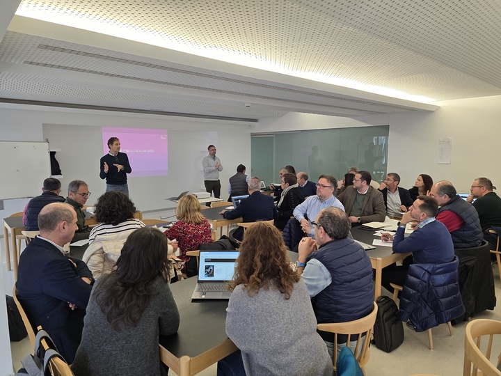 Jornada de presentación de una IA colaborativa en la industria alimentaria.