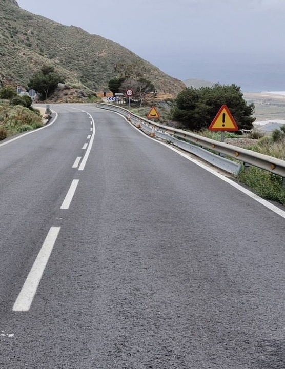La Comunidad inicia mañana los trabajos de reparación de los desperfectos de la carretera del Cedacero ocasionados por las últimas lluvias