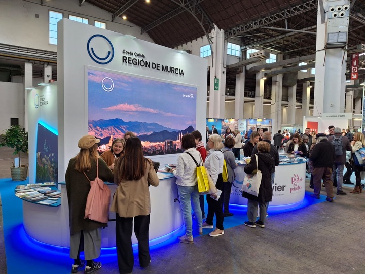 La Región se promociona en la feria B-Travel de Barcelona como uno de los destinos nacionales preferidos para disfrutar durante todo el año