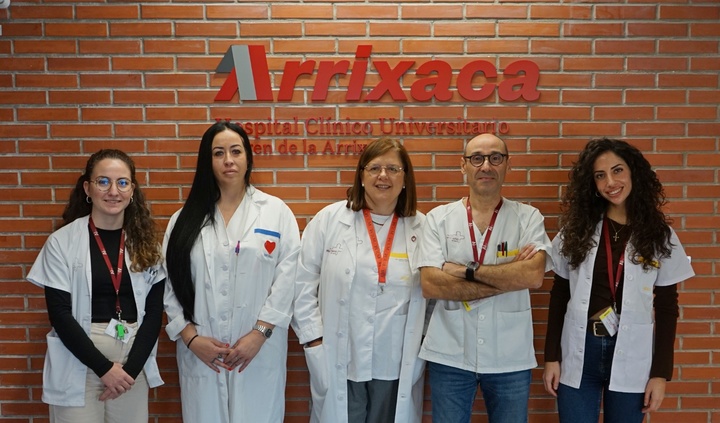 Miembros de la Unidad de Hemofilia de la Arrixaca, que es de referencia para la Región de Murcia desde el pasado año