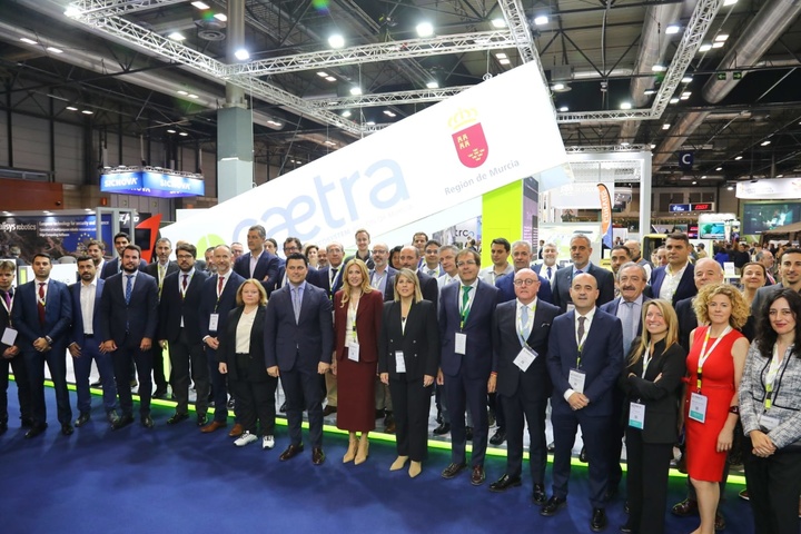 Inauguración del estand de la Región de Murcia en la Feria Internacional de Defensa y Seguridad de España (FEINDEF) (I)