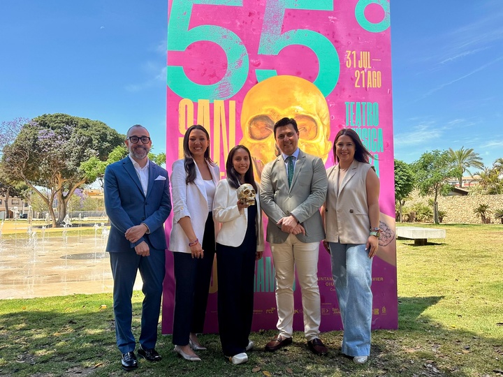 Imagen de la presentación del Festival de Teatro, Música y Danza de San Javier