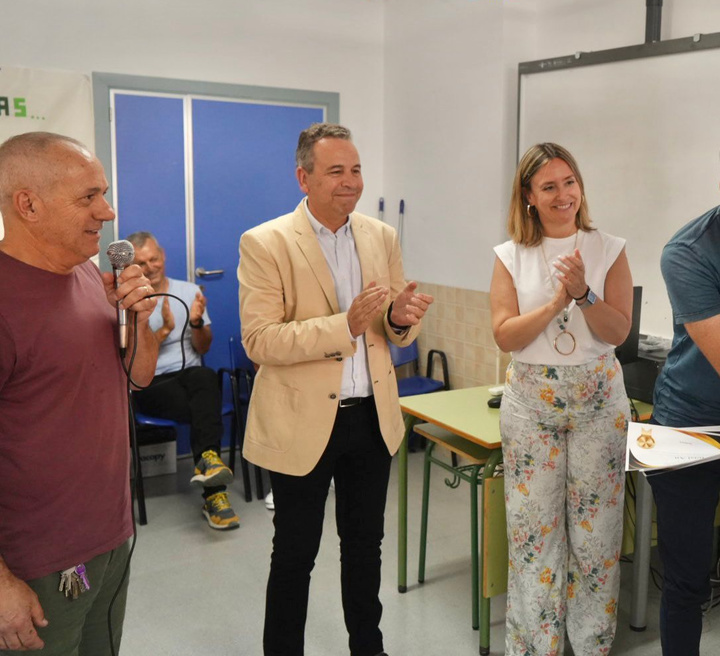 Entrega de diplomas en el centro de internamiento 'La Zarza', de Abanilla (1)