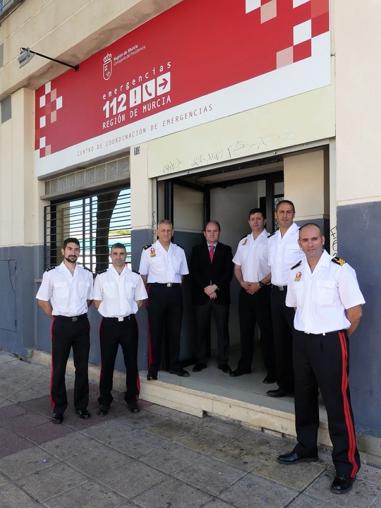 La Escuela de Infantería de Marina visita el 1-1-2