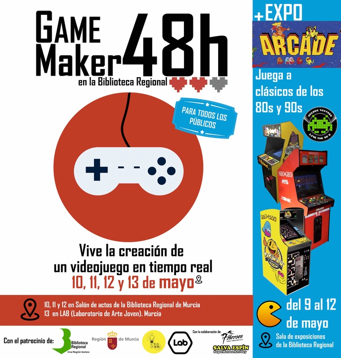 Cartel del evento 'Game Maker 48h'