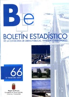 Portada de "Boletín Estadístico nº66"