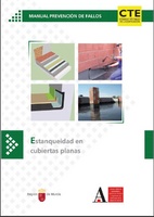 Portada de "Manual de prevención de fallos: Estanqueidad en cubiertas planas"