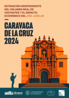 Portada de "Año Jubilar Caravaca de la Cruz 2024. Estimación del volumen de visitantes y el impacto económico"